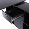 Dual-use Adjustable Large L-Shaped Computer Desk Laptop Workstation