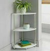 Fabulous Norsk White high gloss 3 Tier Corner Unit Perfect for your living room.