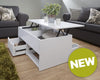 Ultimate Storage Coffee Table New Modern Design 2 Drawer Lift Up Living Room