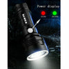 Rechargeable 120000 lumens P70 High Power LED Flashlight USB Torch + Battery UK
