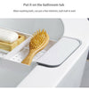 Adjustable Over Bath Tub Rack Bathroom Shelf Tidy Tray Kitchen Drain Basket New