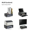 VonHaus Desk Monitor Stand - Screen Riser for Computers, Laptops, PC & Printers