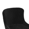 2X Velvet Dining Chairs Diamond Seat Padded Kitchen Dining room Chairs CLIPOP