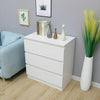 Chest of Drawers Bedside Table Cabinet Nightstand 3 Drawers Bedroom New