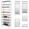 10 Tier Shoe Rack Cabinet Closet Storage Organiser Stand Shelf Dustproof Holders