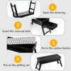 Portable BBQ Fire Pit Folding Camping Garden Charcoal Barbecue Grill Outdoor NEW