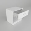 High Gloss Bedroom Furniture Set Wardrobe Chest of 4 Drawers Beside Table White
