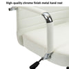 Executive Office Chair Swivel Ribbed High Back Leather Chair Computer Desk Chair