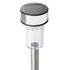 10Pack Stainless Steel Solar Garden LED Lights Waterproof Landscape Pathway Lamp