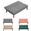 Fabric Sofa Bed Small Bedroom Sofa 2 Seater Love Seat Settee Recliner Chair Bed