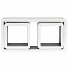 Set Of 3 Modern Elegant Floating Wall Shelves Retro Wall Mount Shelving Units UK