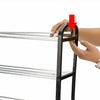 4/5 Tier Shelf Cabinet Stand Storage Shoe Rack Layer Holder Corner ACB#