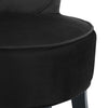 Velvet/Linen Dressing Table Stool Vanity Chair Bedroom Makeup Stool Seat Back