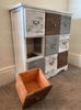 Vintage Chest Drawers Shabby Chic Sideboard Rustic Storage Apothecary Cabinet