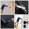 New Pop Rivet Gun With 60 Rivets 4 Heads Pvc Handle And Safety Catch