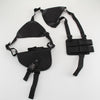 Military Tactical Shoulder Pistol Gun Holster Magazine Pouch Bag Black UK