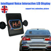 Car LED Display Screen APP Bluetooth-compatible Control Emoticons Board GIF 12V