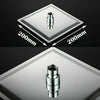 Waterfall High Pressure Bathroom Basin Bath Mixer Filler Shower Taps Set Chrome