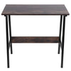 Small Vintage Computer Desk PC Table Writing Study Table Office Home Workstation