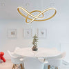 Modern LED Ceiling Light 50/70cm Circle Pendant Lamp Adjustable Chandelier Light