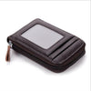 Credit Card Holders Leather Credit Wallets for Women Men RFID Blocking Protector