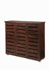 2 3 Doors Shoe Storage Cabinet Tall Cupboard White Dark Rustic Sonoma Oak Grey