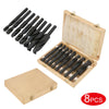 8PCS BLACKSMITH REDUCED SHANK HSS LARGE TWIST DRILL BIT SET 14-25MM UK STOCK