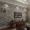3D Slate Stone Wallpaper Roll Brick Effect Feature Retro Wall Textured 10M Rolls