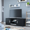 TV Cabinet TV Stand Media Entertainment Unit with 2 Doors 2 Shelves Wooden