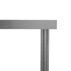 Commercial Kitchen Stainless Steel Single Double Over Shelf For Prep Table