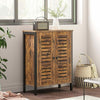 Storage Cabinet Bathroom Cabinet Sideboard with 2 Adjustable Shelf Cupboard