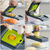 12in1 Kitchen Tool Vegetable Cutter Food Salad Fruit Peeler Slicer Dicer Chopper