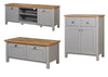 Eaton Grey Living Room Furniture Coffee Table Sideboard TV Unit Stand Storage