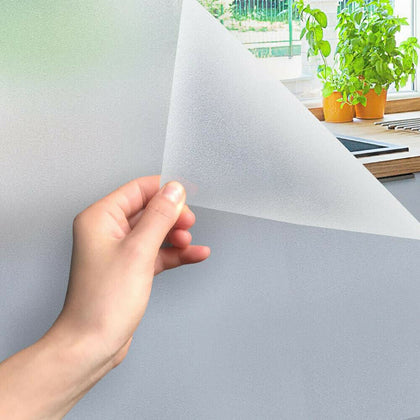 300x60 cm Frosted Privacy Glass Cling Window Film Protector Sticker Home Office