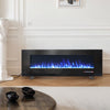 Electric Fireplace 12 Colours LED Flame Fire Stove remote control 50/60/72 inch