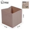 Non Woven Fabric Baskets Storage Box Cube Toy Magazine Bookcase Shelf 31x31x31cm