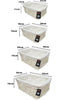 WHITE WICKER WILLOW STORAGE BASKETS W LINING EASTER GIFT MAKE YOUR OWN HAMPER