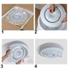 LED Ceiling Lights Round Panel Down Light Kitchen Bathroom Wall Lamp Living Room