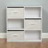 Hartleys White Childrens Toy/Games Book Shelf Storage Unit Shelves Boys Girls