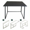 Folding Computer Desk Wooden Foldable Study Table Laptop PC Table Home Office