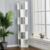 6 Rotating Cubes Shelf Bookcase Shelving Unit Display Storages Rack Office Home