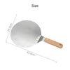 10' Pizza Peel Shovel Paddle Pancake Oven Baking Tools Wood Handle Aluminum UK
