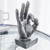 Abstract Art Hand Gesture Sculpture Ornament Figurine Statue Tabletop Decoration