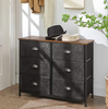 Industrial Chest Drawers Rustic Metal Furniture Vintage Storage Side Cabinet