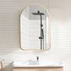 Arched Wall Mounted Mirror Bedroom Bathroom Make-Up Shaving Dressing Mirror UK