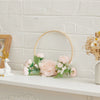 Artificial Rose Wreath Flower Wreath Door Bamboo Spring Wedding Wreath