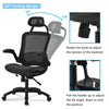 MESH OFFICE CHAIR HEIGHT ADJUSTABLE COMPUTER DESK HIGH BACK SWIVEL OFFICE CHAIR