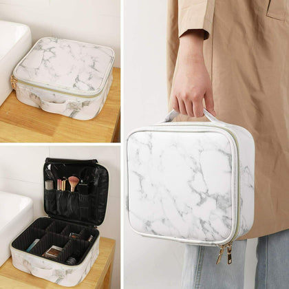 Large Make Up Bag Vanity Case Professional Cosmetic Nail Tech Storage Beauty Box