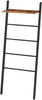 Blanket Ladder 5-Tier Leaning Ladder Quilts Rack Towel Display Rack UK