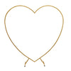 210cm(6.89ft) Heart Shaped Wedding Metal Balloon Arch Stand Frame Display Kit UK